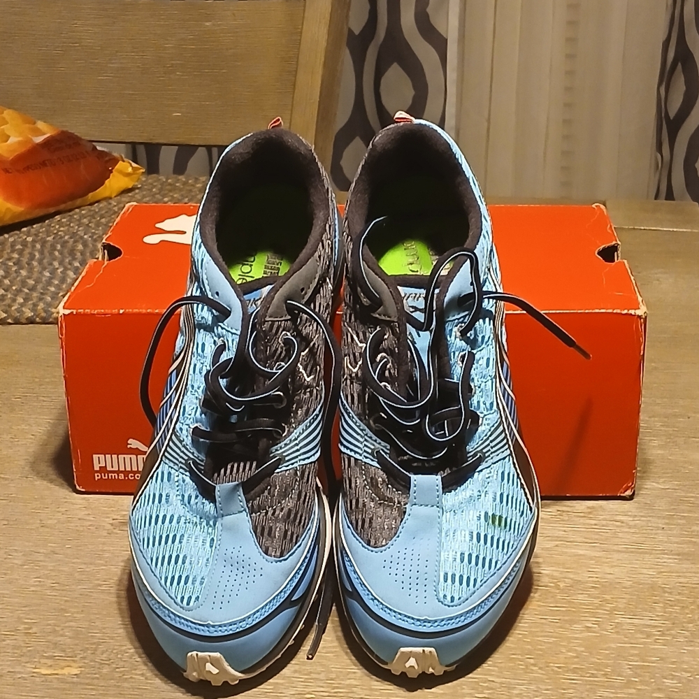 Puma Women's Athletic Shoes in Blue and Black